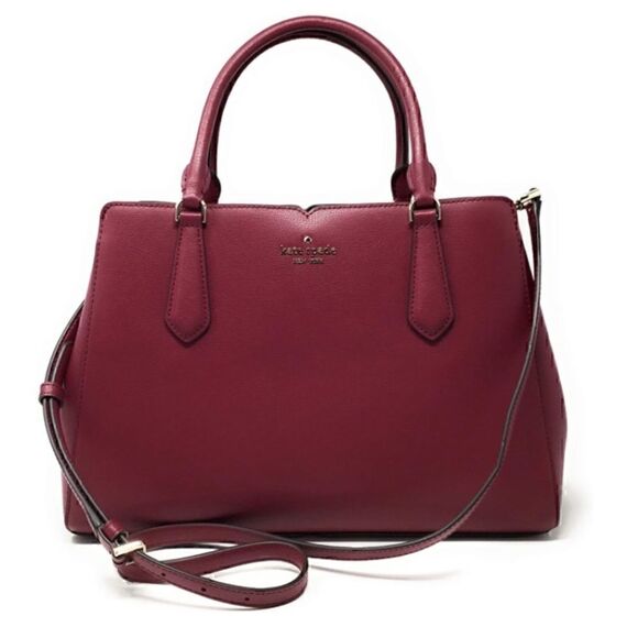 KATE SPADE TIPPY SMALL LEATHER SATCHEL BAG NWT - Picture 2 of 15